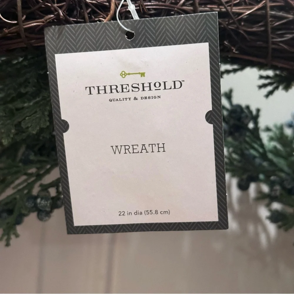 Threshold Cypress and Juniper Wreath